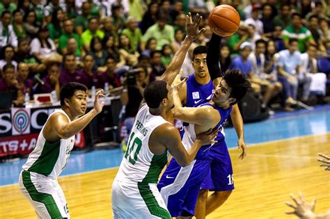 ateneo vs dlsu|Ateneo–La Salle rivalry .